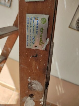 Escalera de madera para  pintores