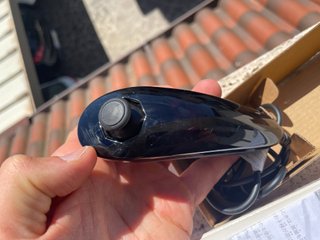 Nintendo Wii Nunchuk Nero Kuro Originale Giappones