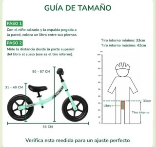 Bicicleta de equilibrio Sawyer para niños