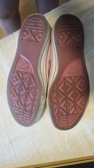 Converse rosas talla 36