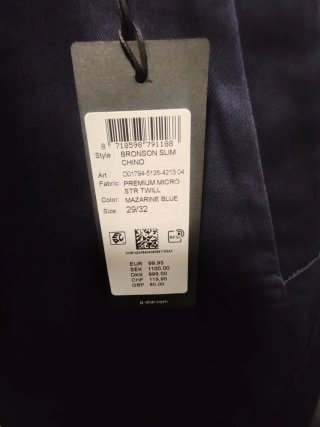 Pantalones Chinos G-Star RAW Azules