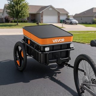 Remolque de Carga para Bicicleta 45 kg 2 en 1 Carr