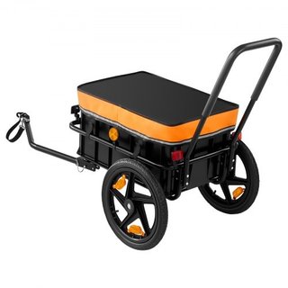 Remolque de Carga para Bicicleta 45 kg 2 en 1 Carr