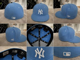 Gorra New Era Yankees Celeste Talla 7 1/4