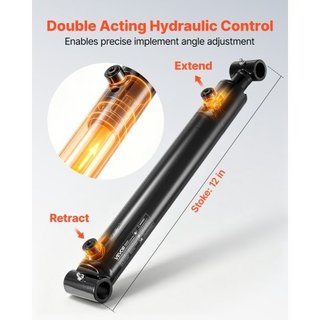 Cilindro Hidráulico de Doble Efecto, 50.8mm de Diá