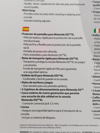 Custodia per Nintendo DSi XL