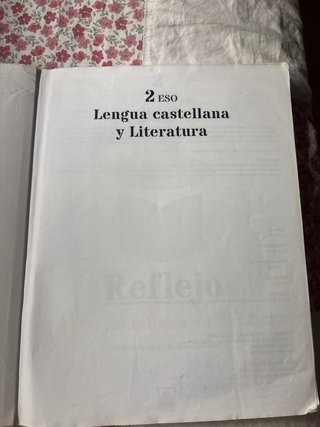 Reflejo 2. Lengua castellana y Literatura 2 ESO