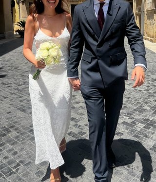 Vestido de novia para ayuntamiento