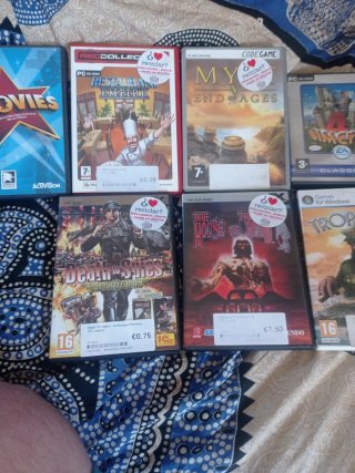 Lote 7 Videojuegos PC Clásicos