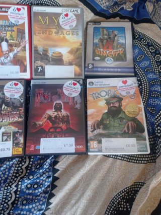 Lote 7 Videojuegos PC Clásicos