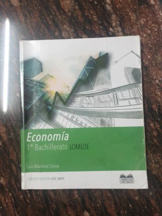 Libro economía 1 bachillerato