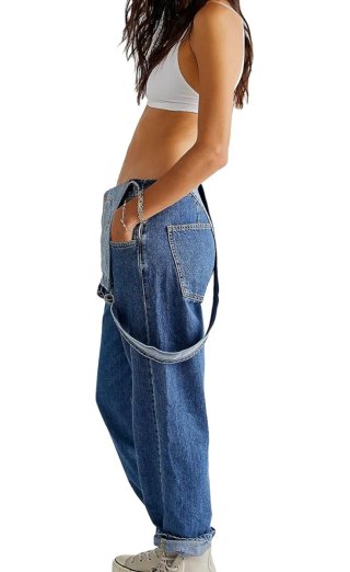 Peto vaquero oversize mujer Talla S