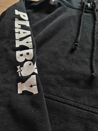 Sudadera Playboy x HUF Negra Talla S