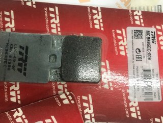Pastillas Freno Moto TRW MCB695EC:009