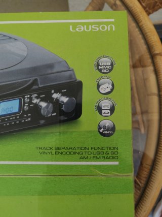 Reproductor Vinilo Lauson USB/SD Encoding