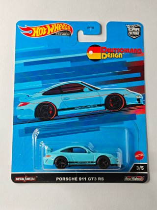 Hot Wheels Porsche 911 GT3 RS Deutschland Design