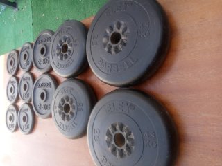 Discos de pesa para mancuernas DOMYOS
