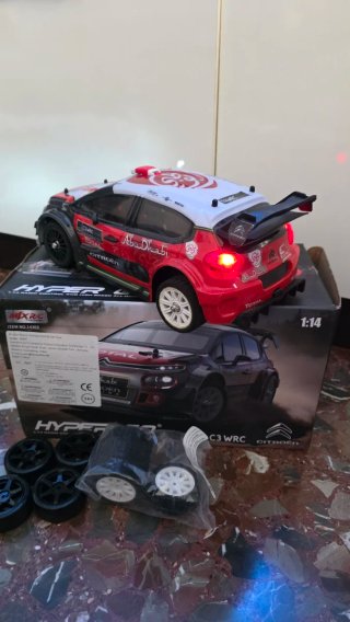 Coche RC Hyper Go C3 WRC 1:14