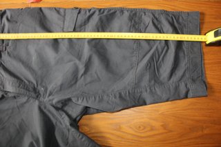 Pantalón corto senderismo gris XXL