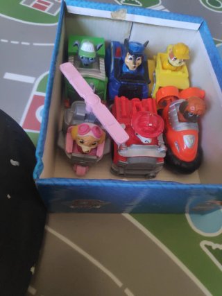 Patrulla Canina Muñecos + Caja