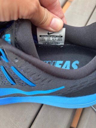 Nike Lunar Glide 8 Hombre Azul/Negro