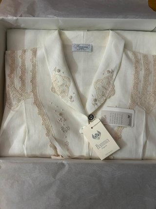 Camicia da Notte Donna Fiamma Lino Bellora Clinica