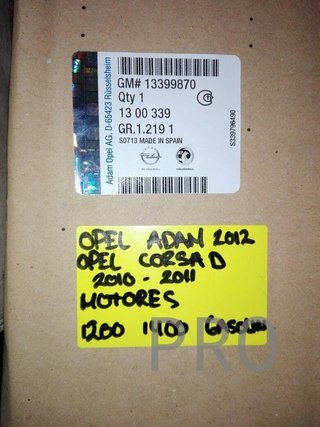Radiador opel adam opel corsa D USADO