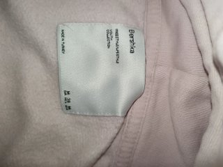 Sudadera Bershka malva M