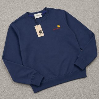 Jersey Carhartt Azul Marino Cuello Redondo
