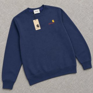 Jersey Carhartt Azul Marino Cuello Redondo