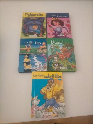 14 MINI LIBROS INFANTILES