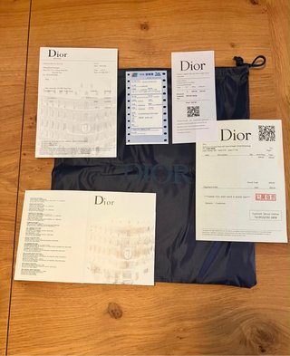 Christian Dior B22 Zapatillas Negras Blancas