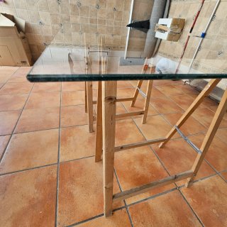 Cristal para mesa camilla