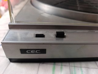 Giradischi vintage CEC ST110 Chuo Denki