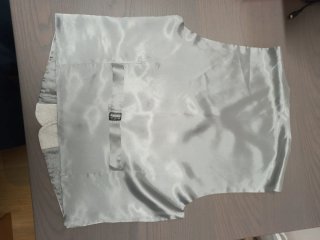 Chaquetín y corbata gris 1 solo uso,la boda. Nuevo