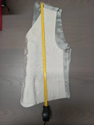 Chaquetín y corbata gris 1 solo uso,la boda. Nuevo