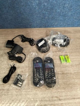 MOTOROLA T102 Telefono DECT DUO Negro