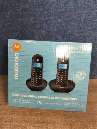 MOTOROLA T102 Telefono DECT DUO Negro