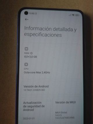 Xiaomi 11 Lite 5G (Fallo SIM)