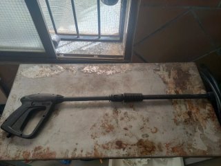 Pistola con manguera para hidro limpiadora blakdeq