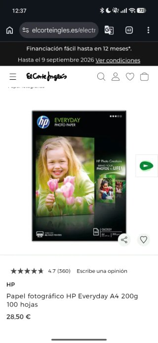 Impresora HP ENVY Pro 6432 y Papel Fotográfico