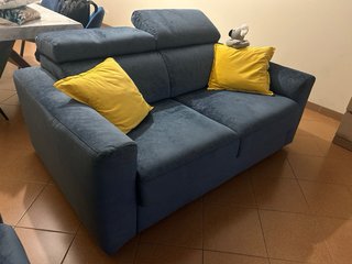 Divano letto Poltrone Sofà blu