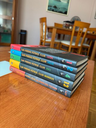 Lote 5 Libros Las Fieras Fútbol Club