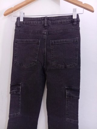 Pantalón vaquero Mango campana tiro alto