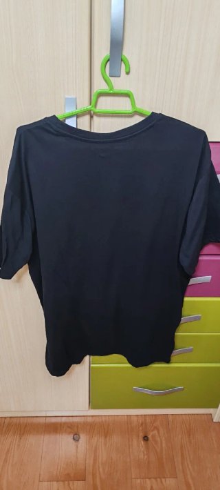 Camiseta Essentials Talla XL Negra