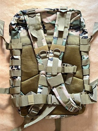 Mochila Táctica Militar Camuflaje Verde 50L