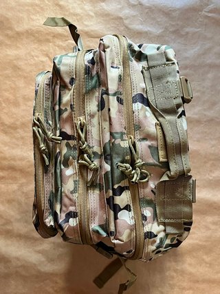 Mochila Táctica Militar Camuflaje Verde 50L