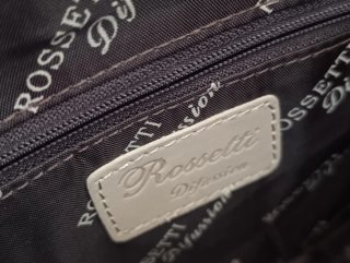 Bolso Clutch Vintage Rossetti Diffusion Negro