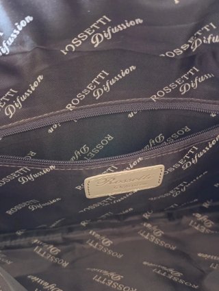 Bolso Clutch Vintage Rossetti Diffusion Negro