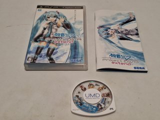 pack Hatsune Miku Project Diva - Sony PSP